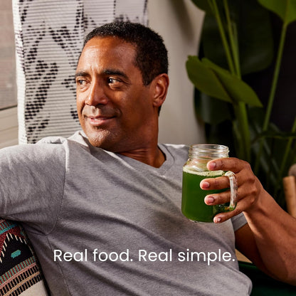 Live It Up Super Greens Powder All-Natural Plant-Based Superfood 60 Servings